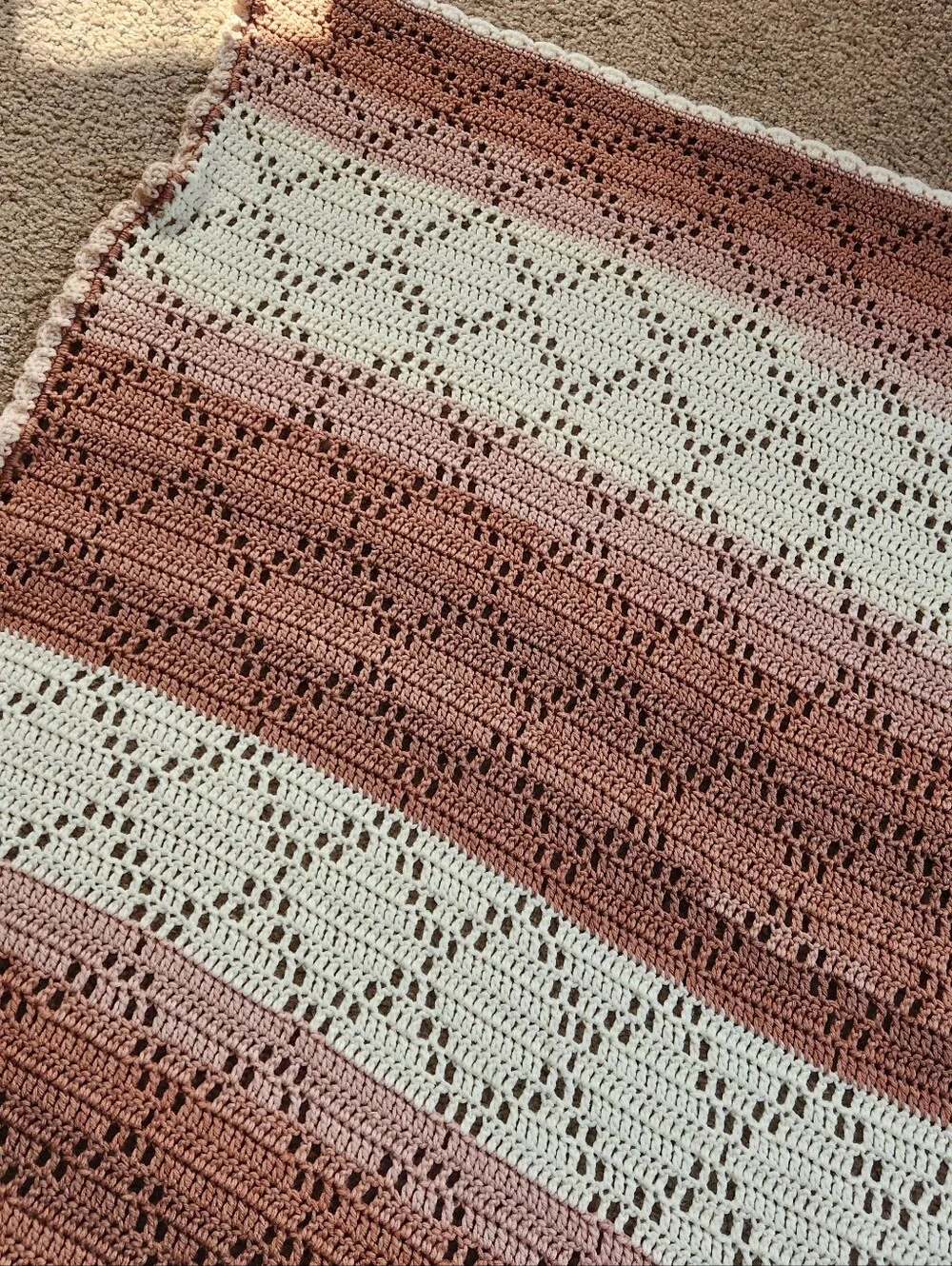 Hand Crocheted Afghan